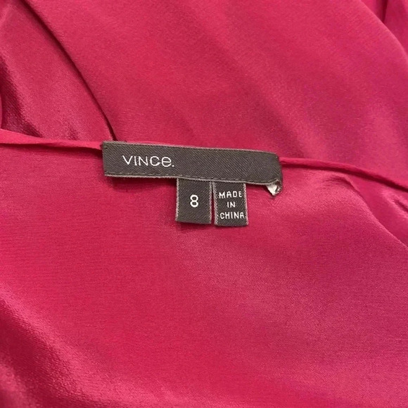 Vince silk blouse size 8 - Picture 4 of 4
